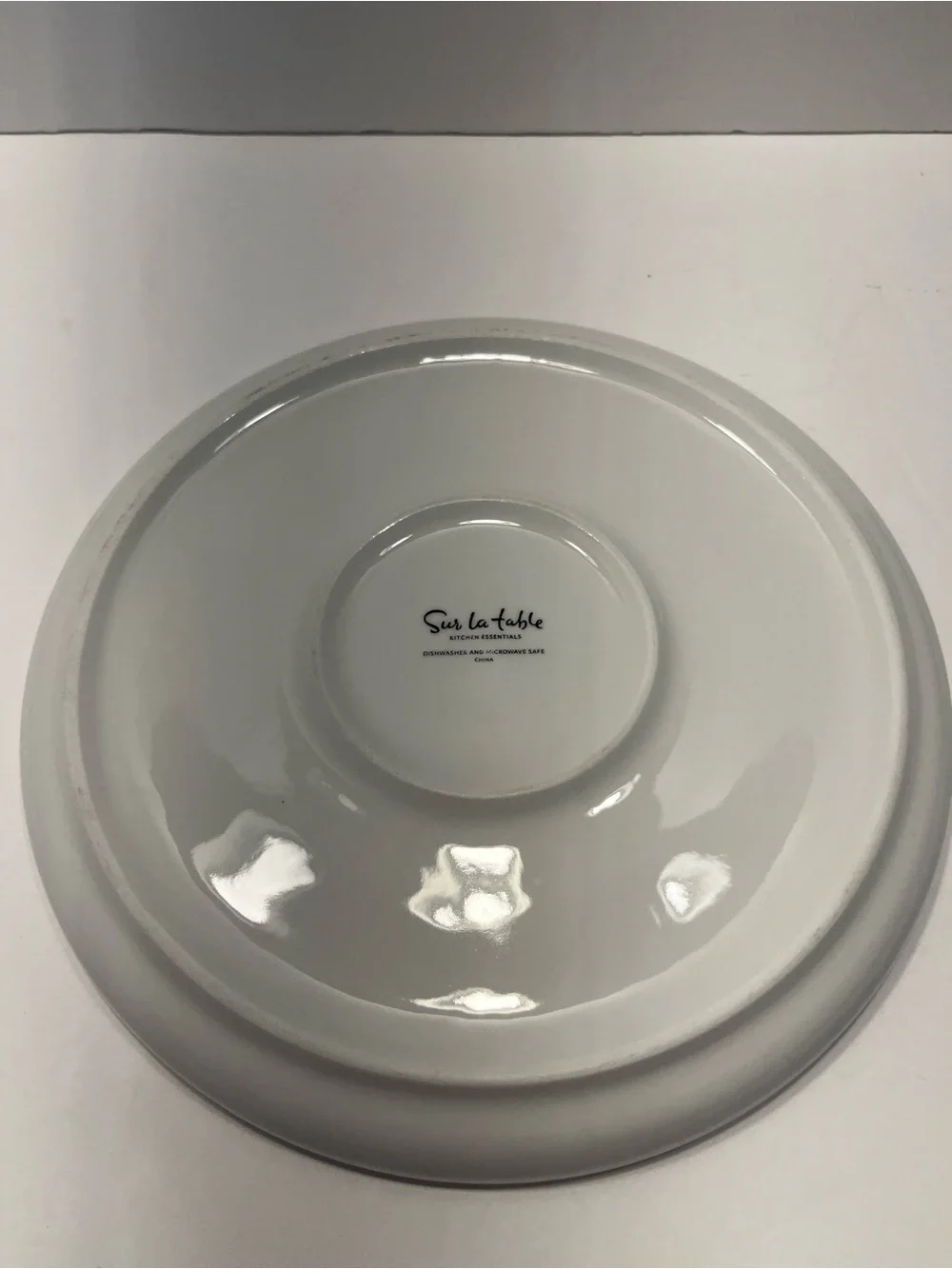 Set of 2 Sur La Table Kitchen Essentials White Salad Plates 7.5” Replacements